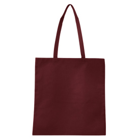 Q-Tees Q126300 Non-Woven Tote Bag - Maroon