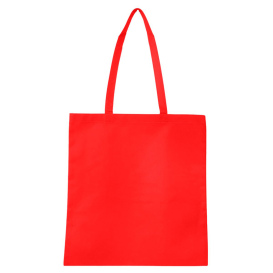 Q-Tees Q126300 Non-Woven Tote Bag - Red