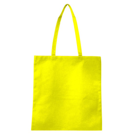 Q-Tees Q126300 Non-Woven Tote Bag - Yellow