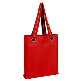 Q-Tees Q1630 Large Grommet Tote - Red