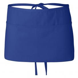 Q-Tees Q2115 Waist Apron with Pockets - Royal