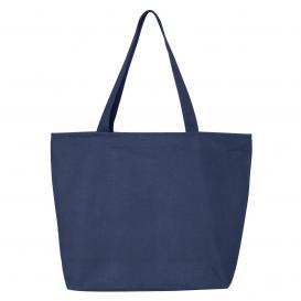 Q-Tees Q611 25L Zippered Tote - Navy