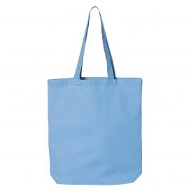 Q-Tees QTBG 12L Economical Tote - Carolina Blue