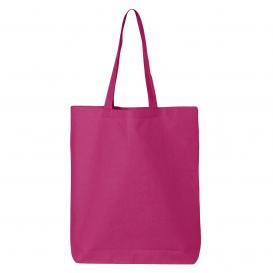 Q-Tees QTBG 12L Economical Tote - Hot Pink