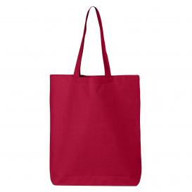 Q-Tees QTBG 12L Economical Tote - Red