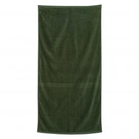 Q-Tees QV3060 Velour Beach Towel - Forest
