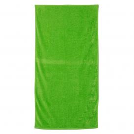 Q-Tees QV3060 Velour Beach Towel - Lime