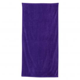 Q-Tees QV3060 Velour Beach Towel - Purple