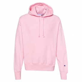 Champion S101 Reverse Weave Hooded Pullover Sweatshirt - Candy Pink