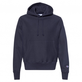 Champion S101 Reverse Weave Hooded Pullover Sweatshirt - Navy