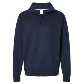 Champion S450 Powerblend Quarter-Zip Sweatshirt - Navy 