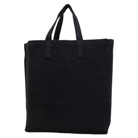 Q-Tees S900 Sustainable Grocery Bag - Black