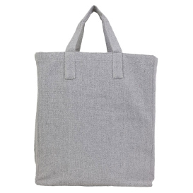 Q-Tees S900 Sustainable Grocery Bag - Steel Grey