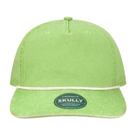 Legacy Skully Cap - Lime Green