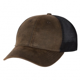 Sportsman SP3250 Faux Waxy Trucker Cap