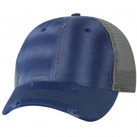 Sportsman 3150 Bounty Dirty-Washed Mesh Cap - Ocean/Sage