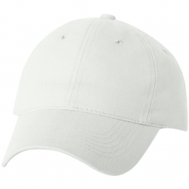Sportsman 9610 Unstructured Heavy Brushed Twill Cap - White