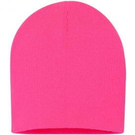 Sportsman SP08 8 Inch Knit Beanie - Neon Pink