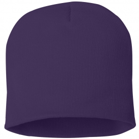 Sportsman SP08 8 Inch Knit Beanie - Purple