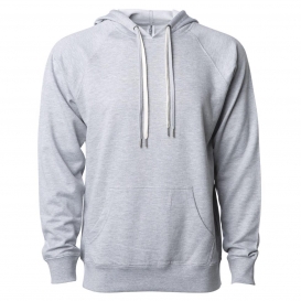 Independent Trading Co. SS1000 Unisex Lightweight Loopback Terry Hooded Pullover - Athletic Heather