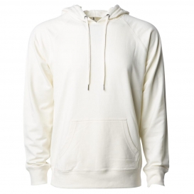 Independent Trading Co. SS1000 Unisex Lightweight Loopback Terry Hooded Pullover - Bone