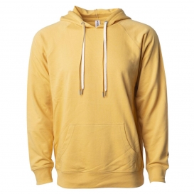 Independent Trading Co. SS1000 Unisex Lightweight Loopback Terry Hooded Pullover - Harvest Gold