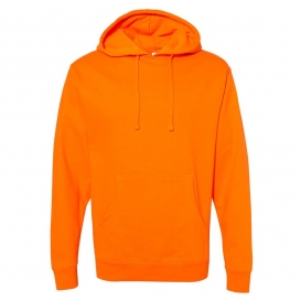 Independent Trading Co. SS4500 Midweight Hooded Sweatshirt - Safety Orange