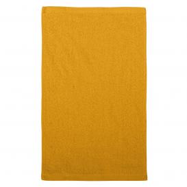 Q-Tees T18 Budget Rally Towel - Gold
