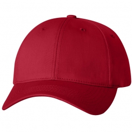 Sportsman 2260 Adult Cotton Twill Cap - Red