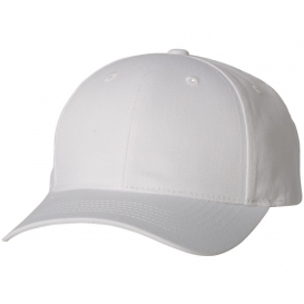 Team Sportsman 2260Y Small Fit Cotton Twill Cap - White