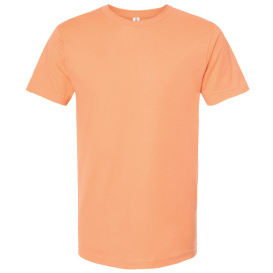 Tultex 202 Unisex Fine Jersey T-Shirt - Cantaloupe