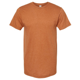 Tultex 202 Unisex Fine Jersey T-Shirt - Heather Rust