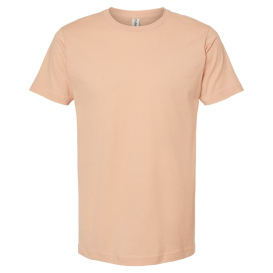 Tultex 202 Unisex Fine Jersey T-Shirt - Peach