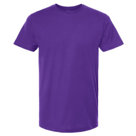 Tultex 202 Unisex Fine Jersey T-Shirt - Purple
