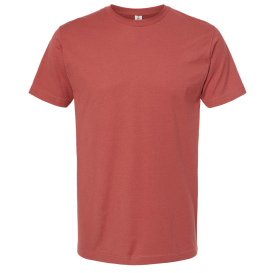Tultex 202 Unisex Fine Jersey T-Shirt - Terracotta