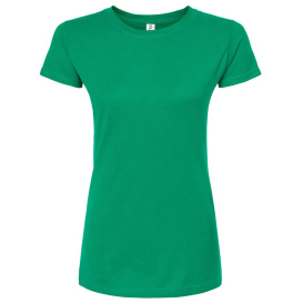 Tultex 213 Women's Slim Fit Fine Jersey T-Shirt - Kelly | FullSource.com