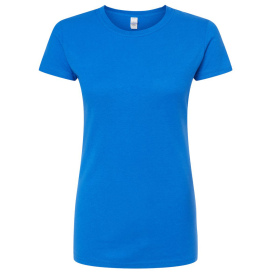 Tultex 213 Women\'s Slim Fit Fine Jersey T-Shirt - Royal