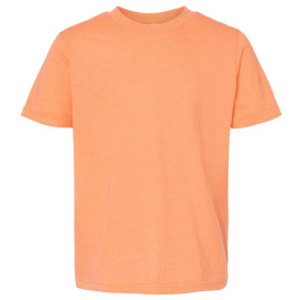 Tultex 235 Youth Fine Jersey T-Shirt - Heather Cantaloupe