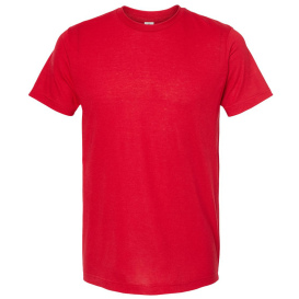 Tultex 241 Unisex Poly-Rich T-Shirt - Red