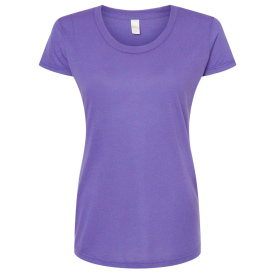 Tultex 253 Women\'s Slim Fit Tri-Blend T-Shirt - Lilac Tri Blend