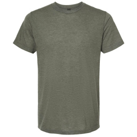 Tultex 254 Unisex Tri-Blend T-Shirt - Military Tri Blend