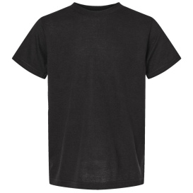 Tultex 265 Youth Poly-Rich T-Shirt - Black