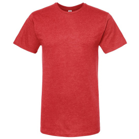 Tultex 290 Unisex Jersey T-Shirt - Heather Red