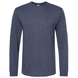 Tultex 291 Unisex Jersey Long Sleeve T-Shirt - Heather Denim