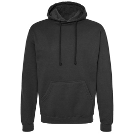 Tultex 320 Unisex Fleece Hooded Sweatshirt - Black