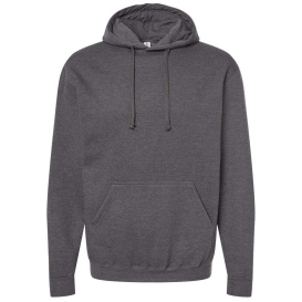 Tultex 320 Unisex Fleece Hooded Sweatshirt - Heather Charcoal