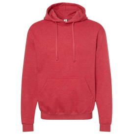 Tultex 320 Unisex Fleece Hooded Sweatshirt - Heather Red