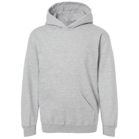 Tultex 320Y Youth Hooded Sweatshirt - Heather Grey