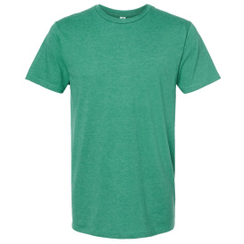 Tultex 541 Unisex Premium Cotton Blend T-Shirt - Kelly Heather