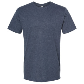 Tultex 541 Unisex Premium Cotton Blend T-Shirt - Navy Heather
